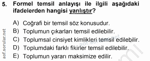 Soru 5