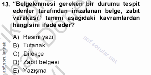 Soru 13
