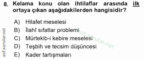 Soru 8