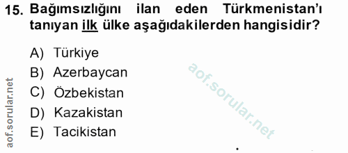 Soru 15