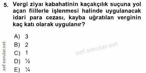 Soru 5