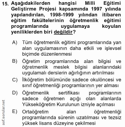 Soru 15