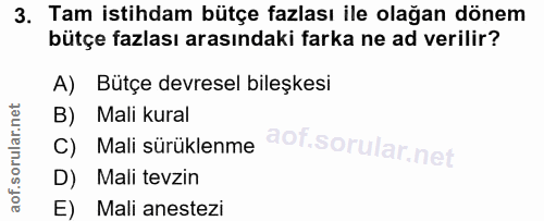 Soru 3