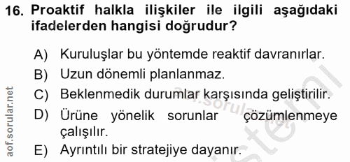 Soru 16