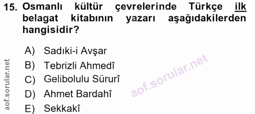 Soru 15