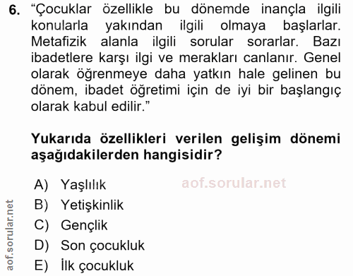 Soru 6