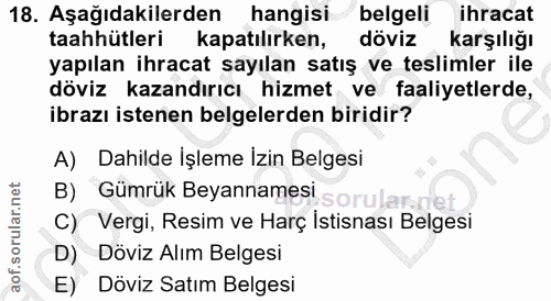 Soru 18