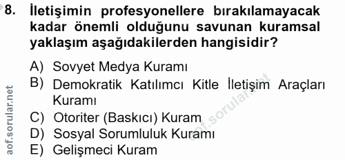 Soru 8