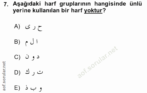 Soru 7