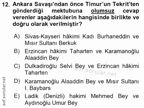Soru 12