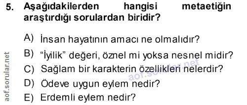 Soru 5