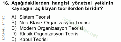 Soru 16