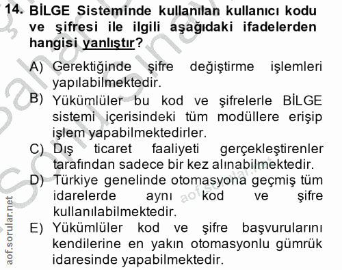 Soru 14