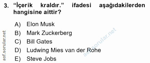 Soru 3