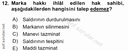 Soru 12