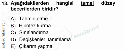 Soru 13