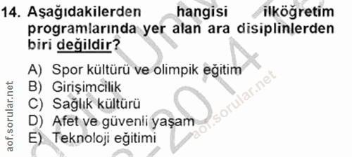 Soru 14