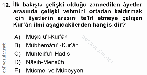 Soru 12