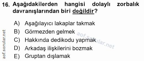 Soru 16