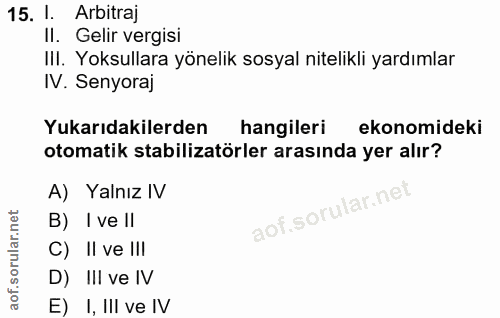 Soru 15