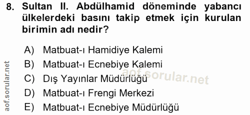 Soru 8