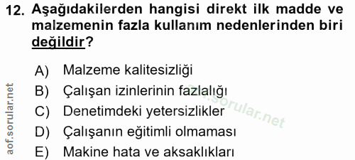 Soru 12