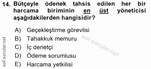 Soru 14