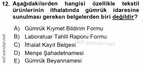 Soru 12