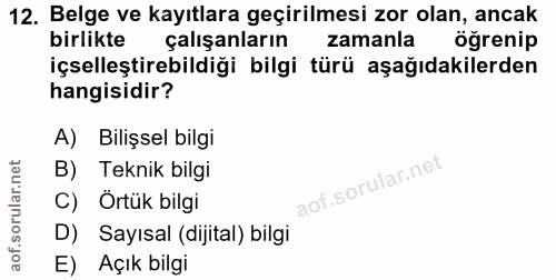 Soru 12