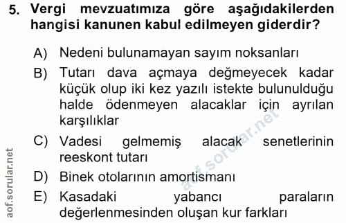 Soru 5