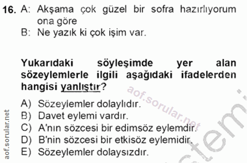 Soru 16