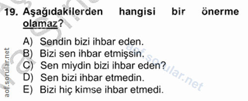 Soru 19