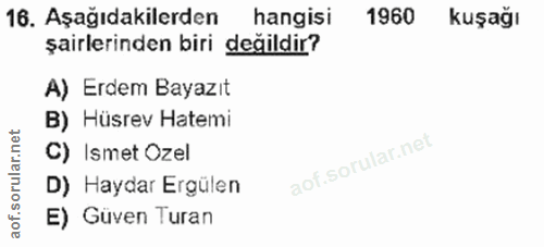 Soru 16