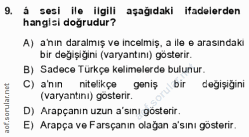 Soru 9