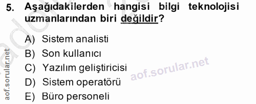 Soru 5