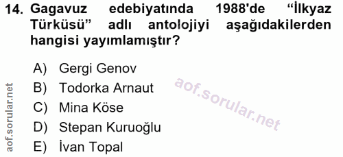 Soru 14