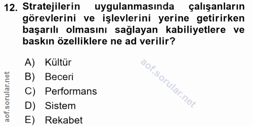 Soru 12