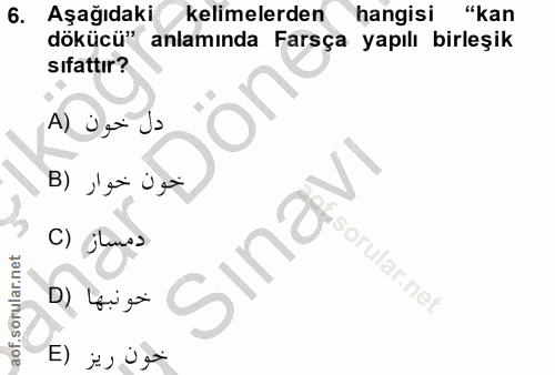 Soru 6