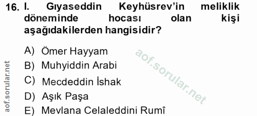 Soru 16