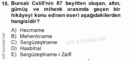 Soru 15