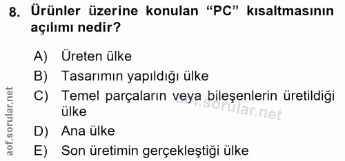 Soru 8