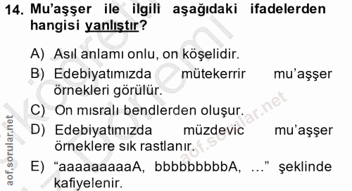 Soru 14