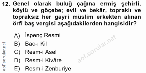 Soru 12