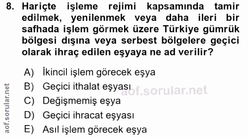 Soru 8