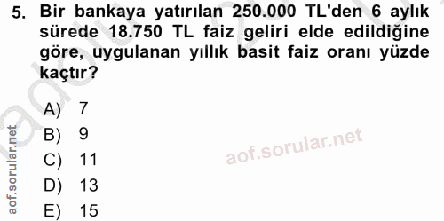 Soru 5