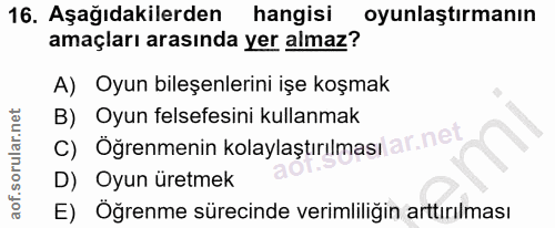 Soru 16