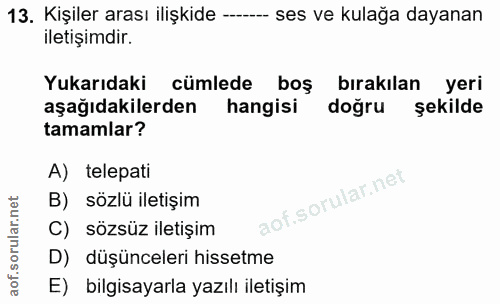Soru 13