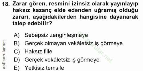 Soru 18