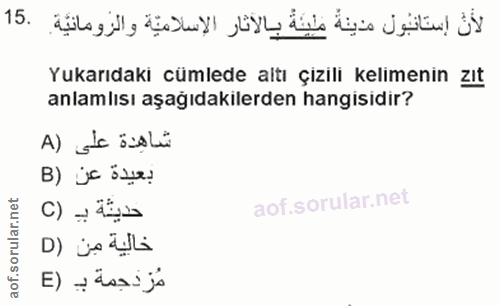 Soru 15