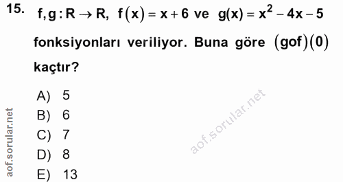 Soru 15